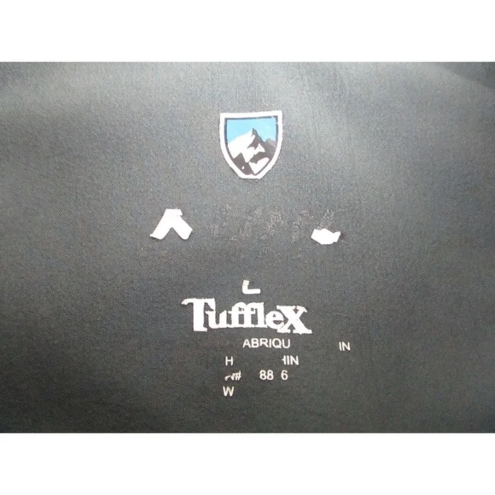 Kuhl Tufflex Shirt‎ Mens Large Gray Short Sleeve Button Up Outdoor Performance